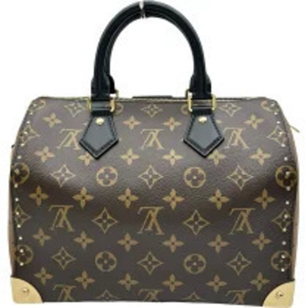 Louis Vuitton Speedy Trunk Brown Monogram Reverse Shoulder Bag - Picture 3 of 13